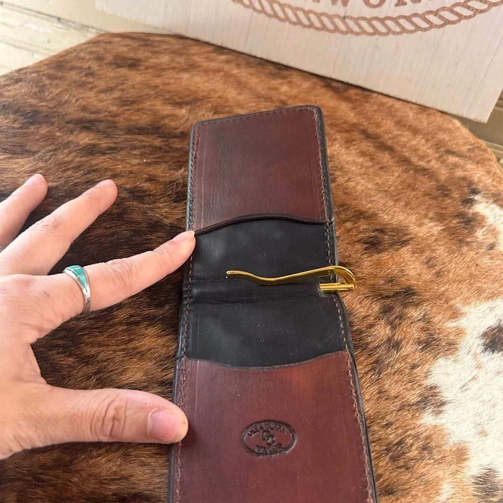 Hand Crafted burgundy croc